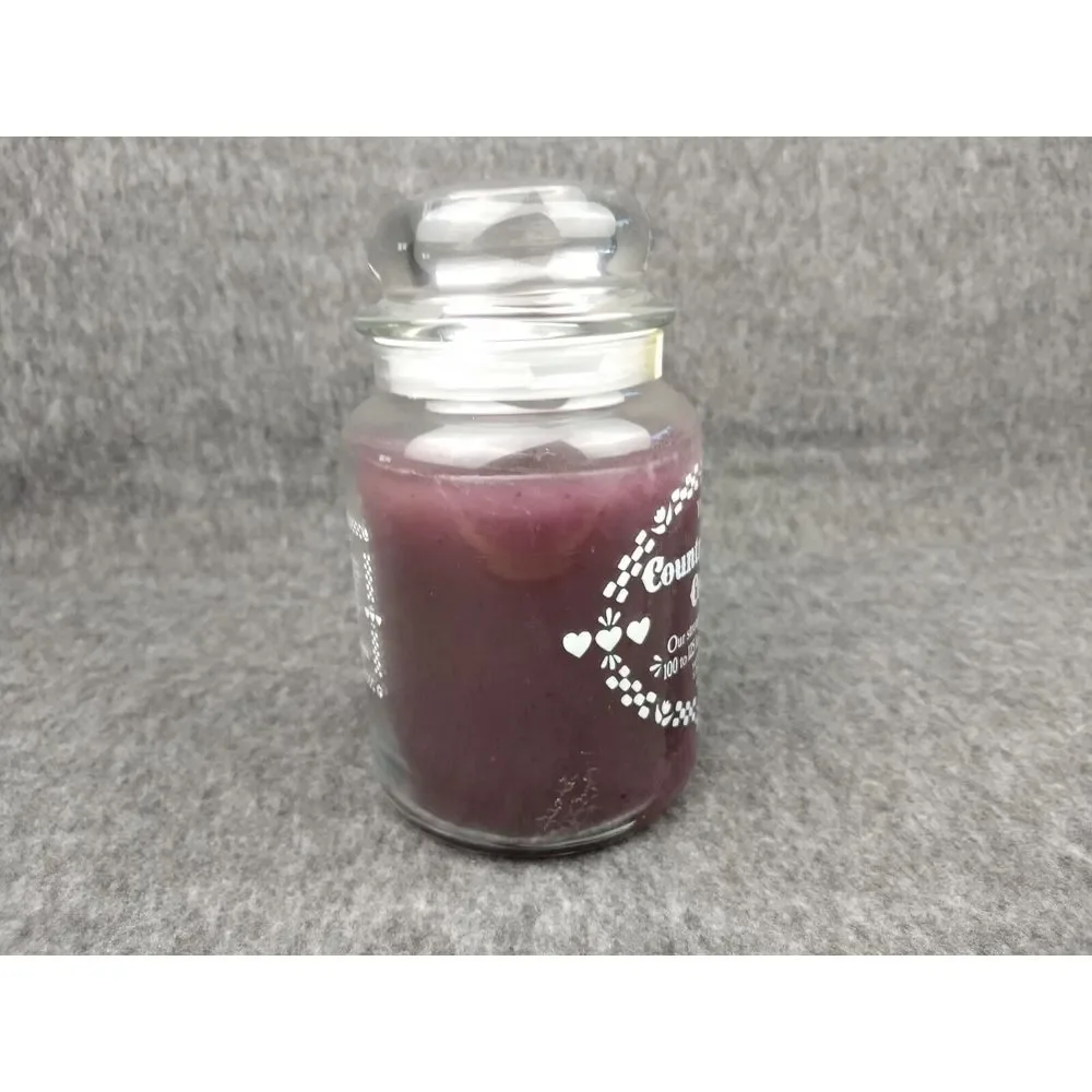 Yankee Candle‎ Country Kitchen Retired Lilac 22oz Classic Jar VTG 80s NOS NEW